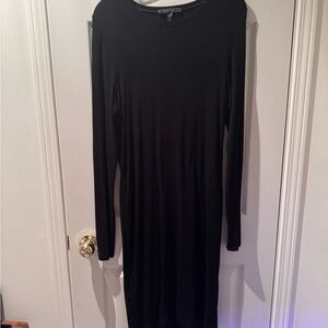 BCBGMaxAzria Classic Black Long Sleeve Dress